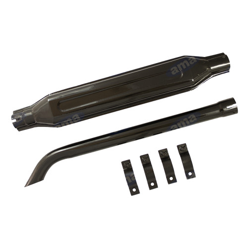 Marmitta silenziatore completo - marmitta,